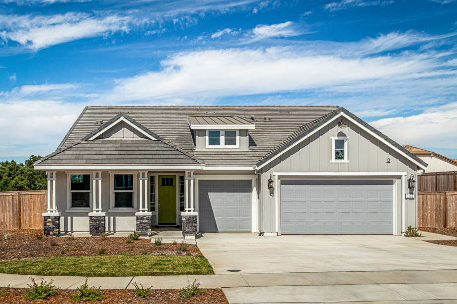 An areial photo of a Homes by Towne building