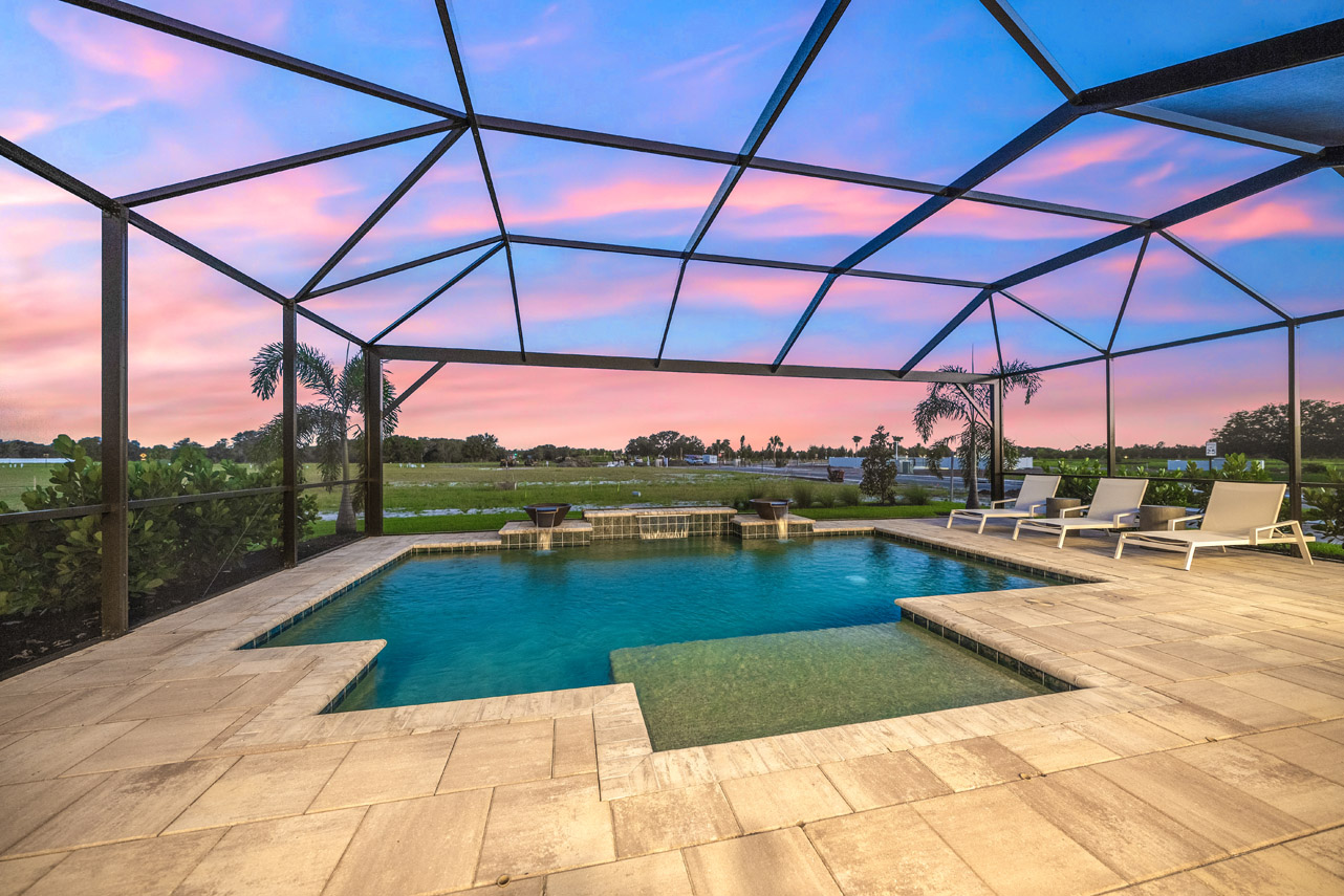 Scenic view of Florida properties